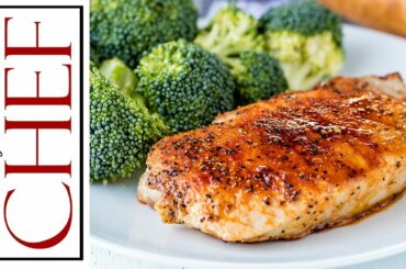 How to Make Easy Baked Pork Chops | The Stay At Home Chef