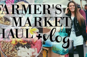 VLOG | FARMER'S MARKET, ROYAL WEDDING, & BREAD
