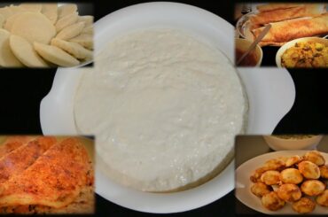 4-in-1 Idli-Dosa-Paniyaram-Uttapam Batter | इडली-डोसा-पनियारम(अप्पे)-उत्तपम बैटर