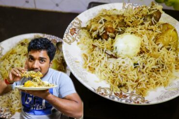 Hydrabadi Chicken Dum Biryani | Healthy chicken biryani recipe in Hindi(Homemade)