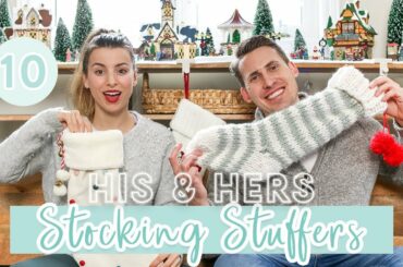 STOCKING STUFFER IDEAS for HIM and HER | VLOGMAS DAY 10