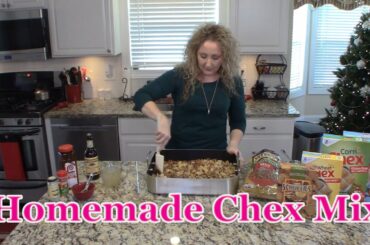 Homemade Chex Mix ~ Christmas and Holiday Snacking ~ Great For Gifting