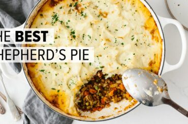 SHEPHERD'S PIE RECIPE | how to make shepherd's pie easy + healthy