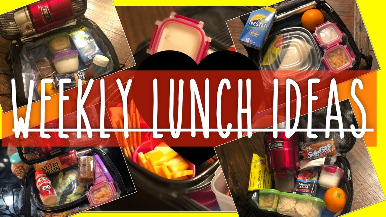 Weekly Lunch Ideas | Hot and Cold Lunch Ideas | Kids Lunches | Vanessa White Weekly Lunch Ideas | Hot and Cold Lunch Ideas | Kids Lunches | Vanessa White