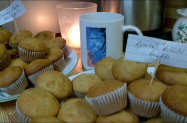Simple Banana Bread Muffin Bites - Easy Homemade Meals with Steve and Shannon Anderson