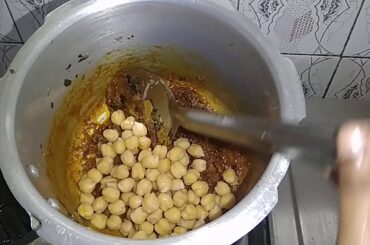 Simple and healthy Lunch box Recipe - Channa Briyani !!