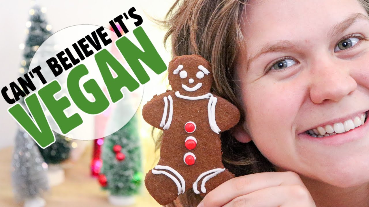 Vegan Gingerbread Men | Healthy Christmas Cookies Vegan Gingerbread Men | Healthy Christmas Cookies
