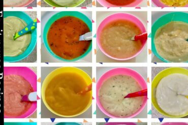 16 Healthy Baby Fruit Puree Recipes, 6 to 12 months and toddlers, Baby food Recipe,Baby puree recipe