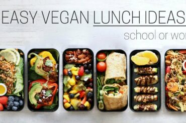 MAKE-AHEAD VEGAN LUNCH IDEAS » bento box