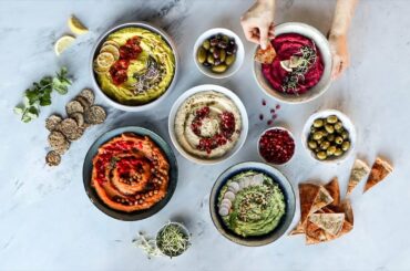 HOW TO MAKE HUMMUS » 5 ways, healthy & easy