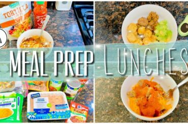 VLOGMAS DAY 14 | MEAL PREP | 3 HEALTHY LUNCH IDEAS