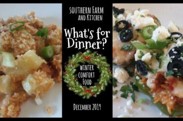 What's For Dinner?/ Everyday Family Meals/ Winter Comforts/ Southern Farm and Kitchen