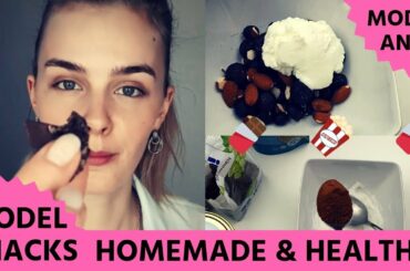 Healthy, homemade Model snacks! | Model Food | MODEL RECIPES