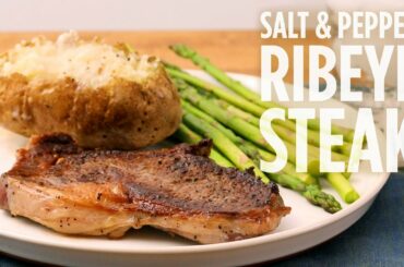 How to Make Salt & Pepper Ribeye Steak | Dinner Recipes | Allrecipes.com
