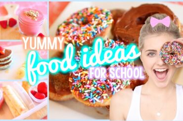 Easy Breakfast & Lunch Ideas for School! | Aspyn Ovard