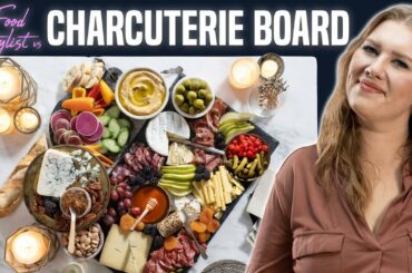 Food Stylist Shows How to Make A Beautiful Charcuterie Board | Meat and Cheese Board for New Year’s