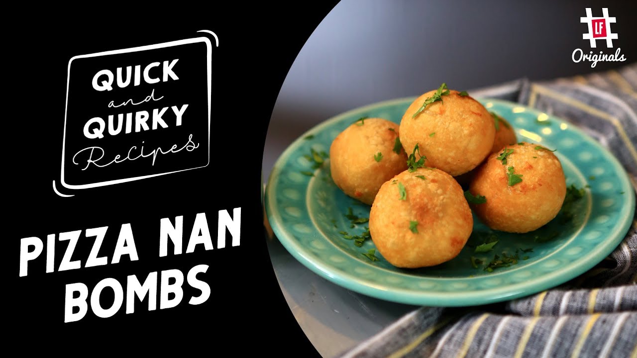 Food With A Twist | Delicious Pizza Naan Bombs | Indian Food Recipe Vegetarian | LForignals Food With A Twist | Delicious Pizza Naan Bombs | Indian Food Recipe Vegetarian | LForignals