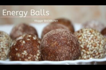 Energy balls | Healthy Date balls #dateballs #energyballs #vloggerbird