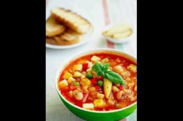 Minestrone Soup Recipe ~ Food Network Recipes