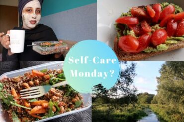(med school reset routine): Healthy meals, Gym + Walking in the wilderness