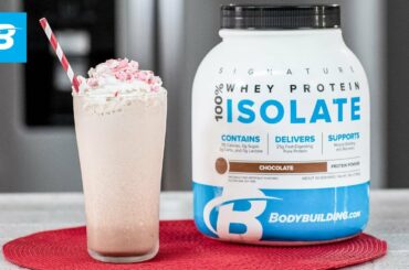 Peppermint Bark Protein Shake Recipe