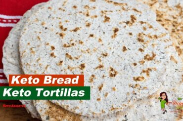 Abigayle Keto Tortillas - Low Carb Bread - Vegetarian Keto Wrap