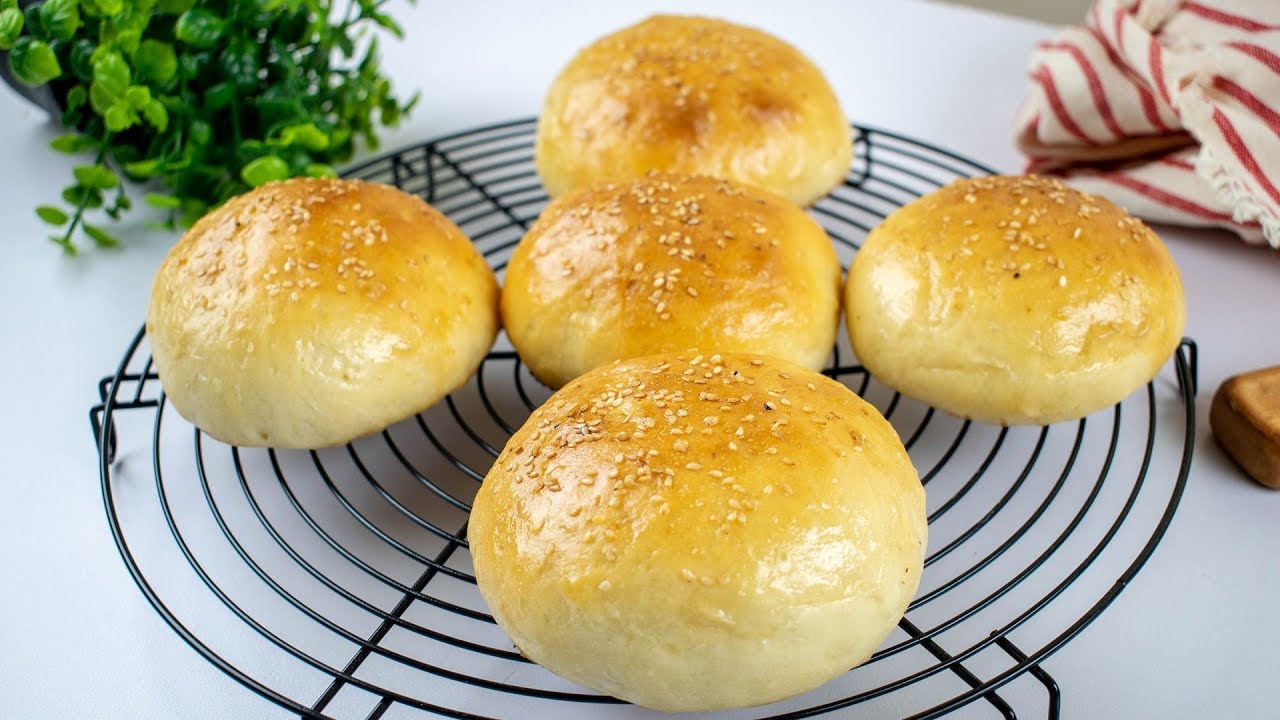 Burger Buns Recipe | Best Eggless Hamburger Buns | Super Soft Bakery Style Breads Burger Buns Recipe | Best Eggless Hamburger Buns | Super Soft Bakery Style Breads