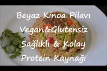 White Kinoa Rice | Protein Source, Vegan & Gluten Free | Healthy Recipes