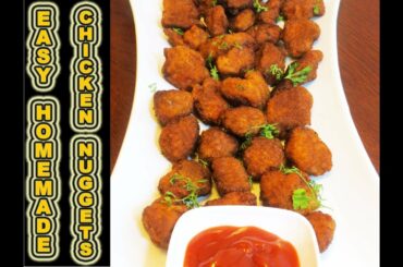 Easy Chicken Nuggets || Healthy Snack Box Ideas