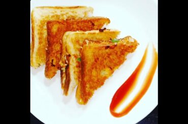 Veg Sandwich Recipe/Cheesy Schezwan Sandwich/ Cheese Veg Sandwich Recipe/ Breakfast Recipe