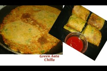Aata Ka Chilla / Indian Breakfast Recipe / Kids Lunch Box Recipe | Healthy Breakfast Recipe