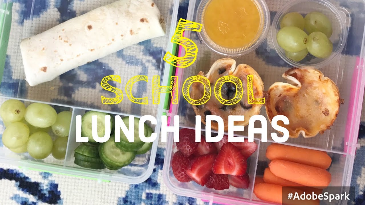 5 Healthy Back To School Lunch Ideas! | Bento Box 5 Healthy Back To School Lunch Ideas! | Bento Box