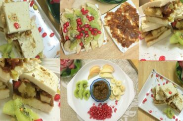 PANEER FRUIT SANDWICH for Navrati |  Healthy Navrati Recipe | Without Bread | ISHA'S WORLD