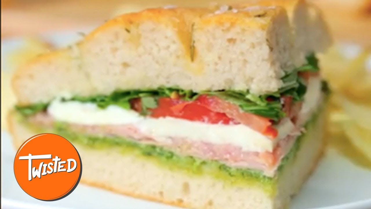 Giant Italian Deli Sandwich Recipe | Sandwich Ideas | Easy Lunch Recipes | Twisted Giant Italian Deli Sandwich Recipe | Sandwich Ideas | Easy Lunch Recipes | Twisted