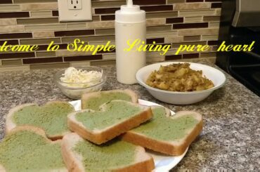 Cheese potato toast sandwich