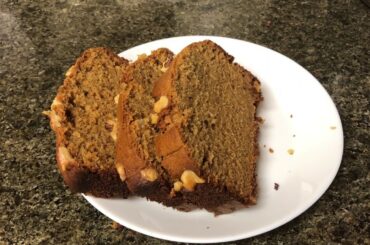 Healthy Banana Bread With Jaggery / Olive Oil