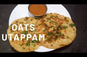 OATS UTAPPAM| healthy breakfast recipe...