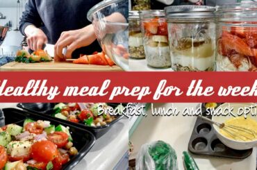 HEALTHY MEAL PREP FOR THE WEEK | BUSY SAHM MEAL PREP