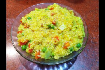 Vegetable Dalia Pulao Recipe | Healthy Weightloss Dinner Recipe | स्वादिष्ट दलिया बनाने की विधि |