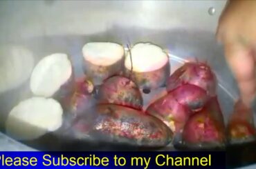 Shakar Qandi Recipe | شکر قندی | Sweet Potato Boiled By Healthy food Kitchen