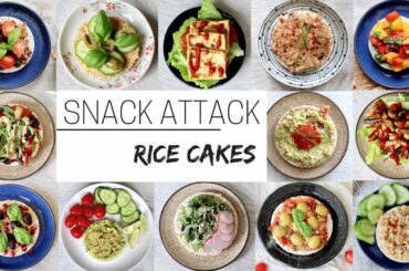 EASY VEGAN SNACKS » for after school & work (rice cakes part 2)