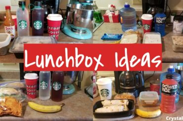 WHAT I PACK MY HUSBAND FOR LUNCH | LUNCHBOX IDEAS | Crystal Evans