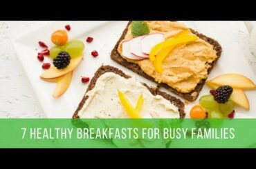 7 Healthy Breakfast Ideas For The Entire Week Breakfast Healthy Food Breakfast Healthy Food