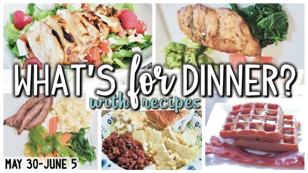*NEW* WHAT'S FOR DINNER | EASY AND HEALTHY DINNERS | COOK WITH ME | MAY 31-JUNE 5 *NEW* WHAT'S FOR DINNER | EASY AND HEALTHY DINNERS | COOK WITH ME | MAY 31-JUNE 5