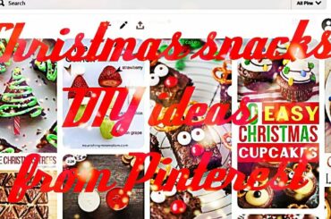 Top Easy Christmas Treats or Snacks Ideas DIY from Pinterest for Christmas Party