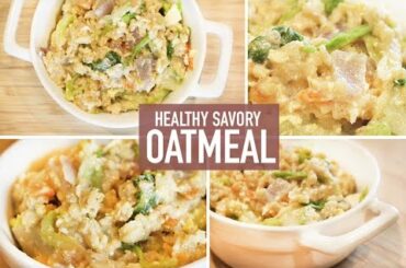 Healthy Savory Oatmeal Recipe