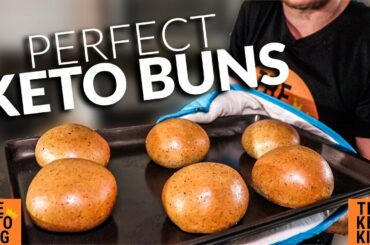 PERFECT Keto Buns! | Keto Hamurger Buns | Low Carb Buns | Keto Rolls | Keto Bread