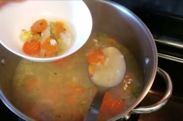 SUPER HEALTHY CHICKEN SOUP RECIPE
