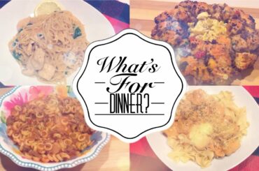 WHAT’S FOR DINNER | QUICK AND EASY WEEKNIGHT MEALS | COLLAB WITH MRS. DICKINSON 1910