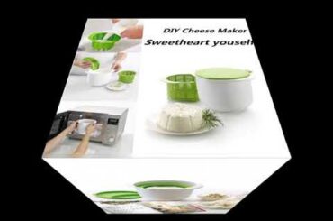 Microwave Cheese Maker Contains Recipes Plastic Healthy For Making Cheese Home Cooking Kitchen Tools